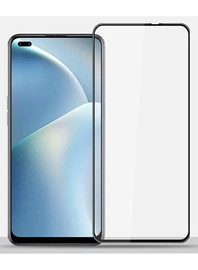 Screen Protector  For Oppo A93 5G , 5D Tempered Glass Protector 9H Hardness, Bubble Free, HD Clear Oppo A93 5G Screen Protector